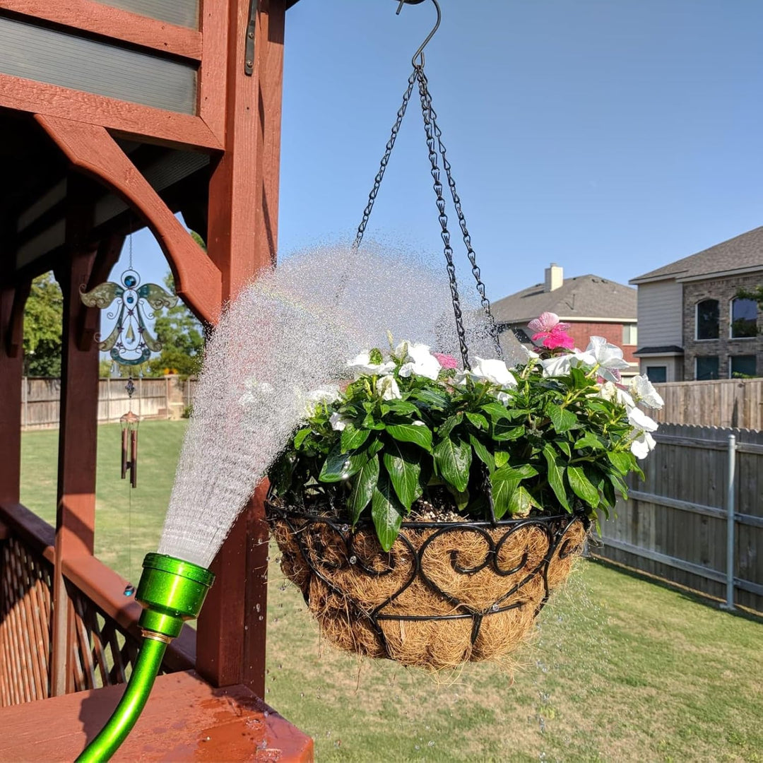 GREEN MOUNT Giessstab, 61 cm Sprühstab mit hochwertigem Edelstahlkopf, perfekt für Blumen, Sträucher