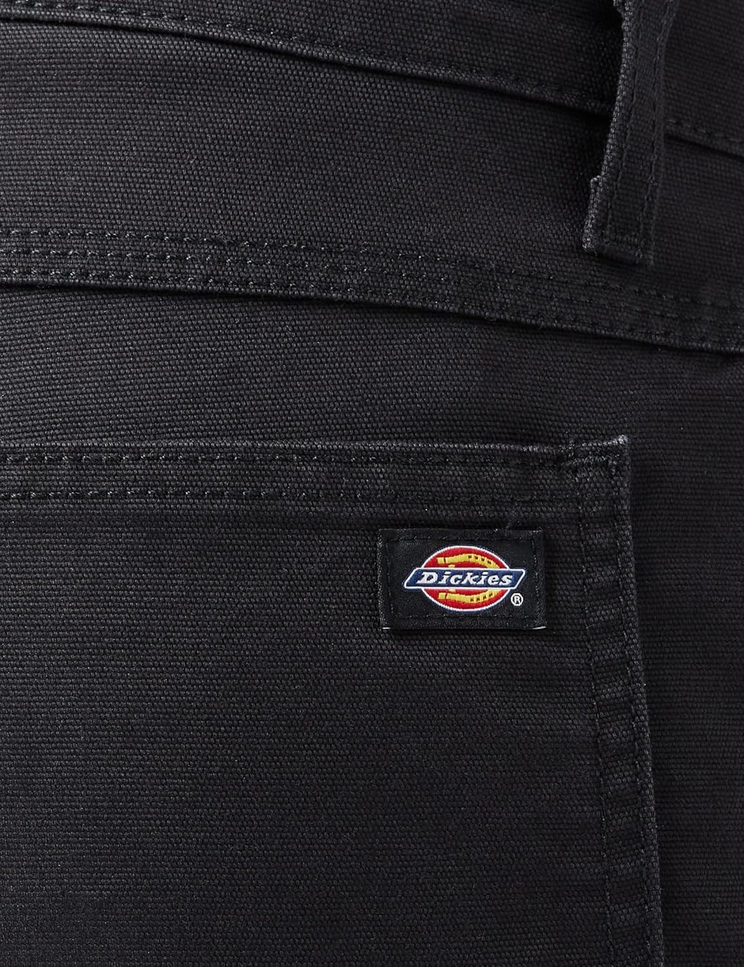 Dickies Herren Duck Carpenter Pt Hose 30W / 32L Stonewashed Black, 30W / 32L Stonewashed Black