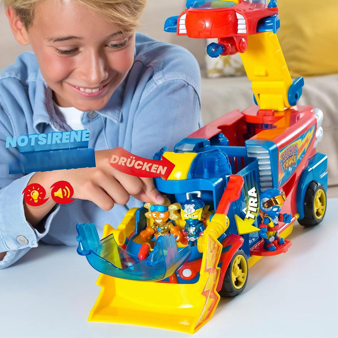 SUPERTHINGS Rescue Truck – SuperThings Rescue Truck with an extendable Ladder and a Detachable Rescu