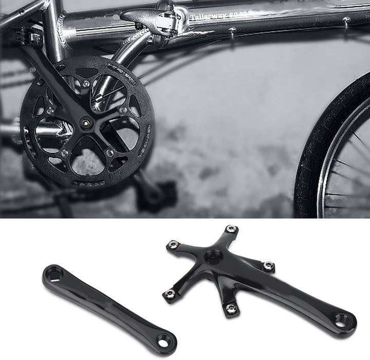 Dioche Kurbelgarnitur Fahrrad, 170 mm Mountain Road Bike Legierung Fahrrad Kettenrad Kurbel Ersatzte