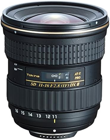 Tokina AT-X 11-16mm f/2,8 Pro DX II Ultraweitwinkelzoom-Objektiv (77 mm Filtergewinde) für Canon Obj