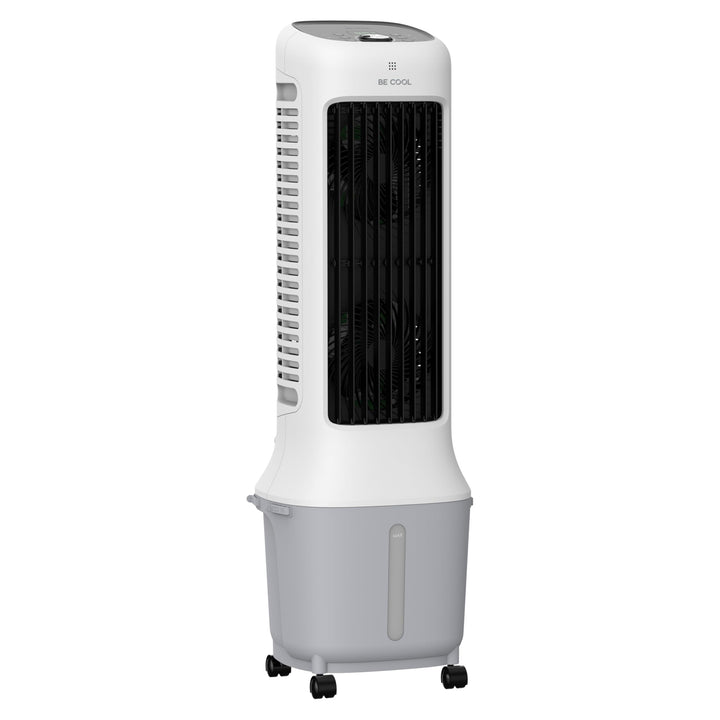 BE COOL Premium Turmluftkühler mit 10L Wassertank & WLAN – 38W, 24 Geschwindigkeiten, 3 Windmodi, 12