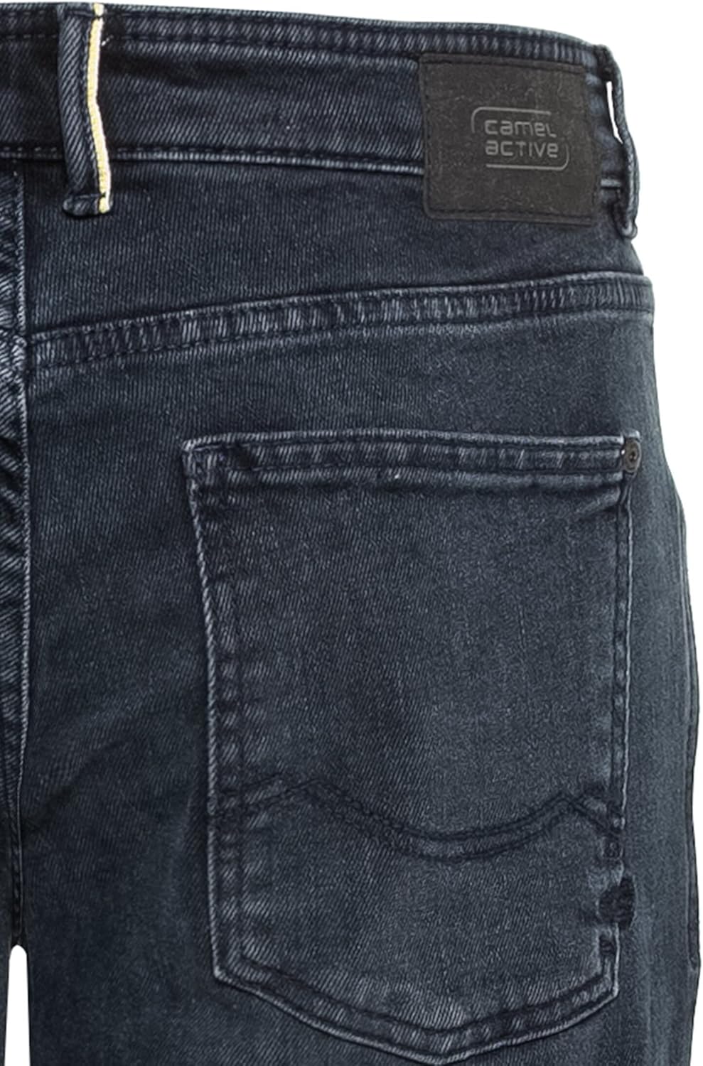 camel active Herren Regular Fit Jeans Houston Hose 30W / 34L Dunkel Blau (Nightblue), 30W / 34L Dunk
