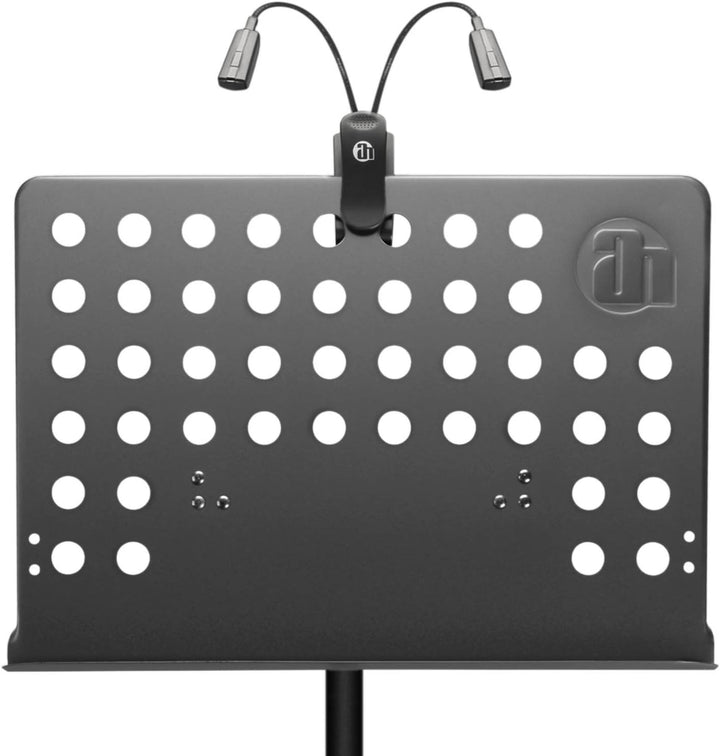 Adam Hall Stands SMS 17 SET 1 - Music stand with LED Light Notenpult mit Notenpultleuchte, Notenpult