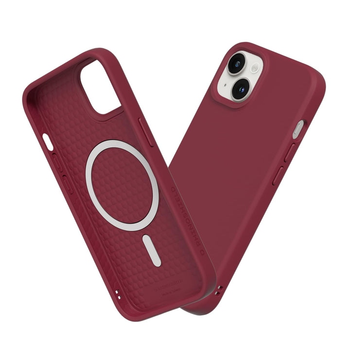 RhinoShield Hülle kompatibel mit [iPhone 13/14] | SolidSuit - MagSafe-kompatibel -Stossdämpfende & s