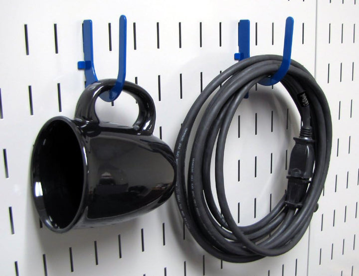 Wandplatte KT-200-DLX B, Aufbewahrungsplatte mit Schlitzen, Deluxe-Haken-Sortiment, KT-200-DLX BU Bl