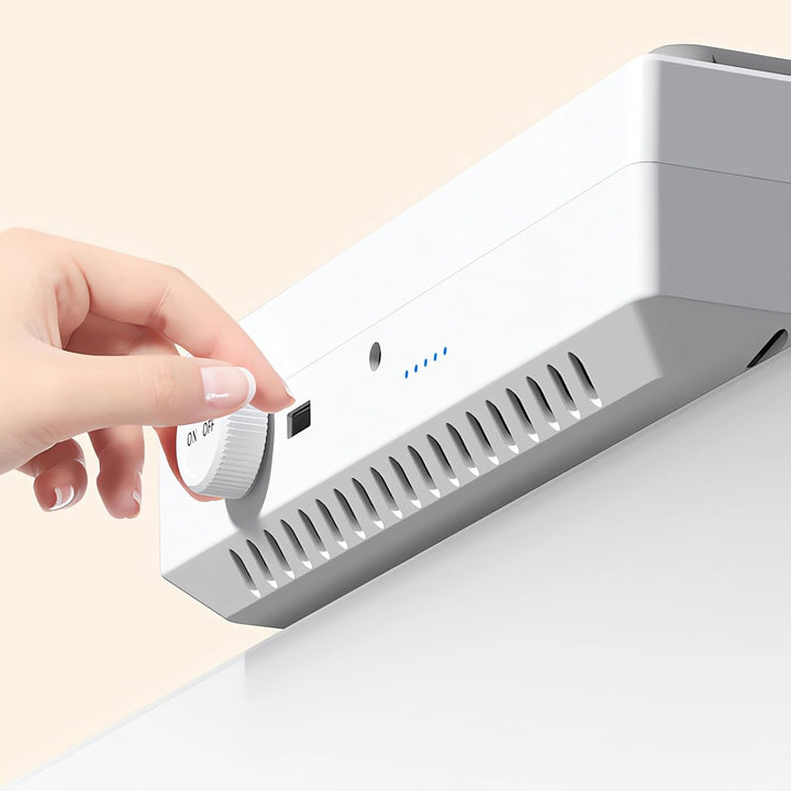 Staubabsaugung für Nägel, FREEUP Professionell Nagelstaubsauger mit filter & Lampe, Leiser Absaugung