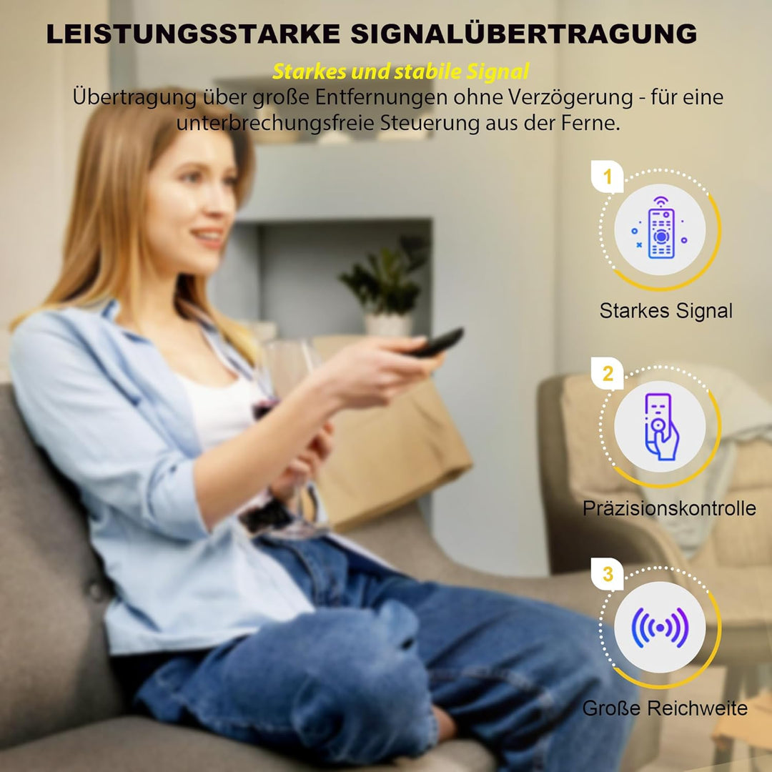 Ersatz für LG Magic Remote MR19BA/MR20GA mit Zeiger und Sprachfunktion Universalfernbedienung Kompat