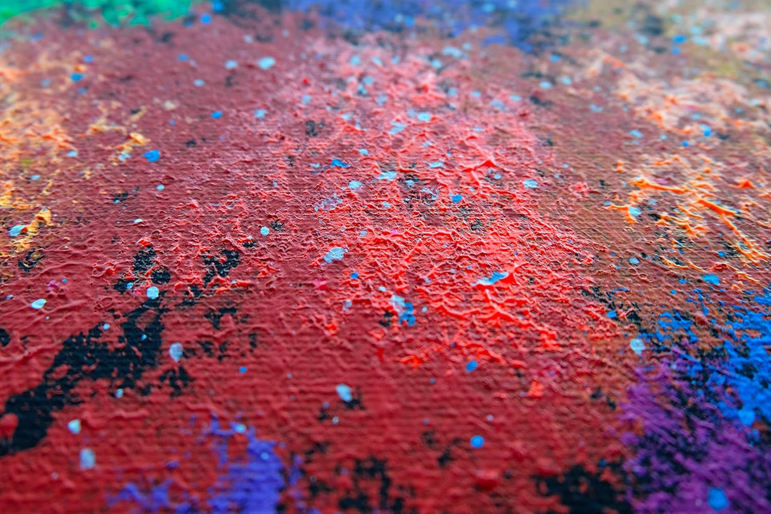 Monica Mirafiori I 100% HANDGEMALT I Gemälde Hart 100x70cm | Gemälde Handgemalt | Acrylgemälde | Seh