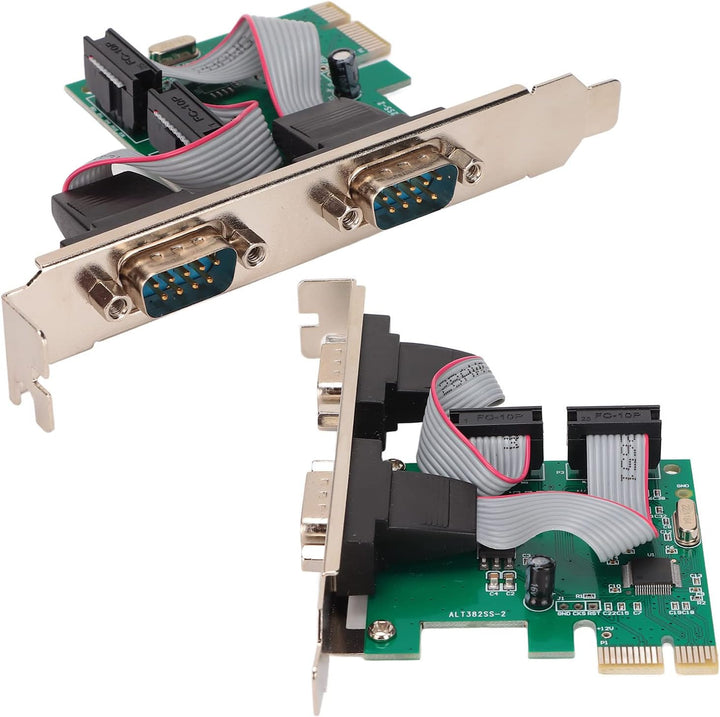 Bewinner PCI Express RS232 Karte Adapter, RS 232 Serial Port Controller, COM Port Erweiterung PCI-E