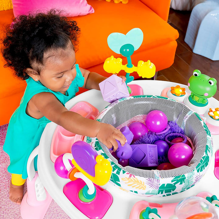 Brights Starts, Bounce Baby, Playful Palms, 2 In 1 Aktivitätshüpfer, Spielzentrum & Spieltisch, Lich