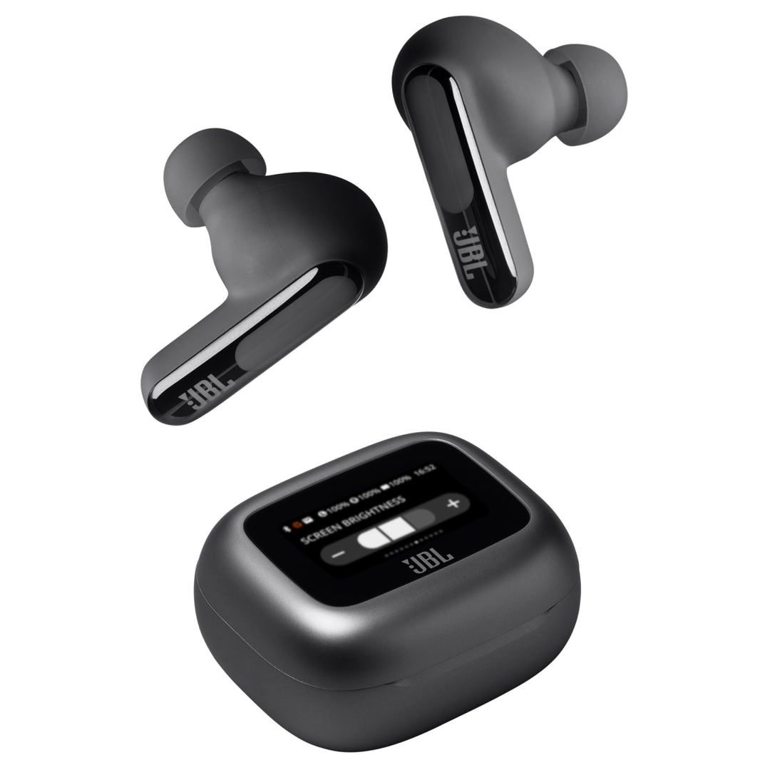 JBL Live Beam 3, Wireless Earbud-Kopfhörer mit Bluetooth, 48 Stunden Akkulaufzeit, True Adaptive Noi