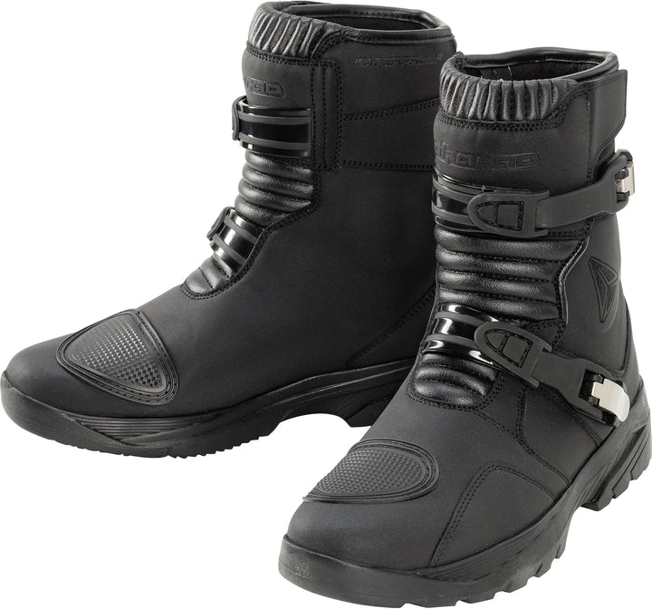 Robson WP Damen Motorradstiefel kurz schwarz 38