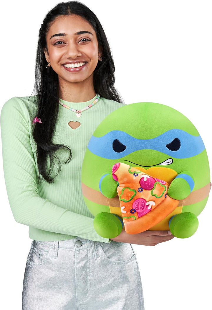 Snackles Teenage Mutant Ninja Turtles Edition von ZURU, 35 cm, Plüsch, flauschig-weiches, 35 cm gros