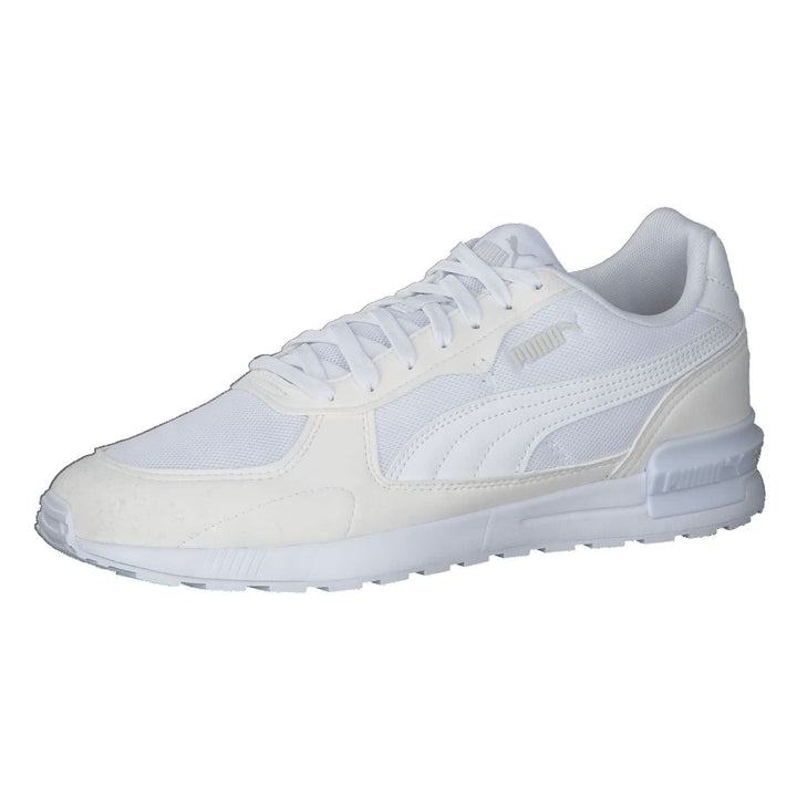 PUMA Unisex Graviton Leichtathletik-Schuh 41 EU Puma White Puma White Gray Violet, 41 EU Puma White