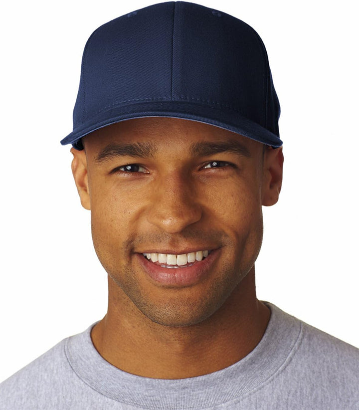 Flexfit Unisex Baseball Cap Wooly Combed, Baseball Kappe ohne Verschluss für Herren, Damen und Kinde