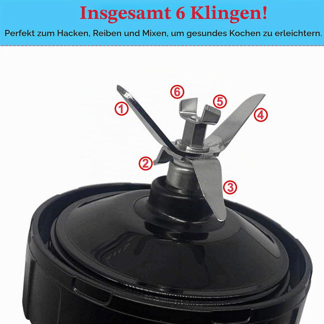 Ersatz Entsafter Klingen für Ninja Mixer mit Auto-iQ BN800EU BN495EU BN750EU, Nutri Ninja Extractor
