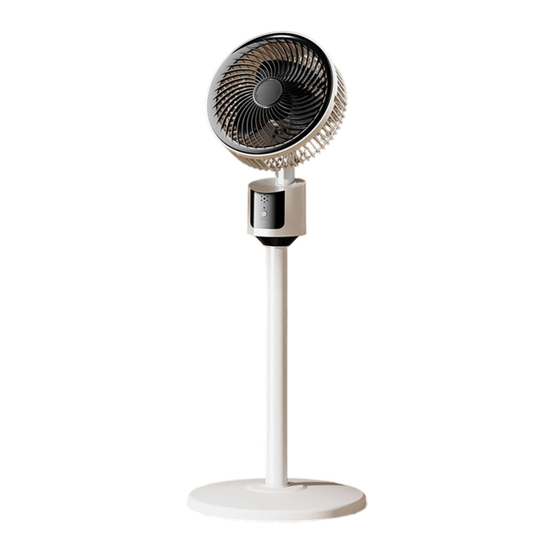 Standventilator für Schlafzimmer Upgraded Raumluftzirkulator Leise | Für den Innenbereich Schwarz, S