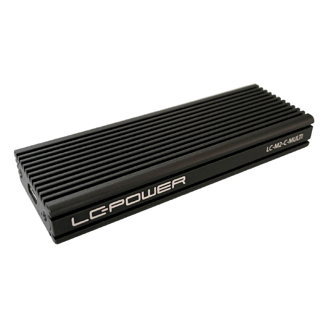 LC-Power SSD-Gehäuse LC-M2-C-MULTI - M.2 (NVMe & SATA)