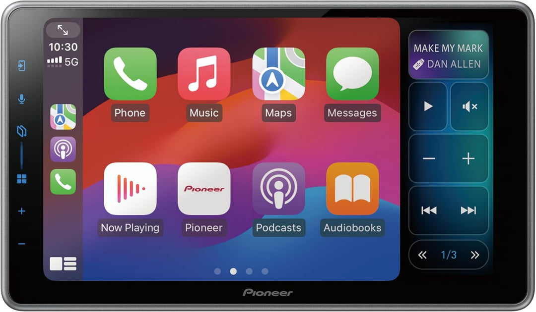 Pioneer SPH-DA97DAB-UNI - 1DIN Mediacenter, kapazitives 9,0" Touchpanel, mit Wi-Fi, Bluetooth, Apple