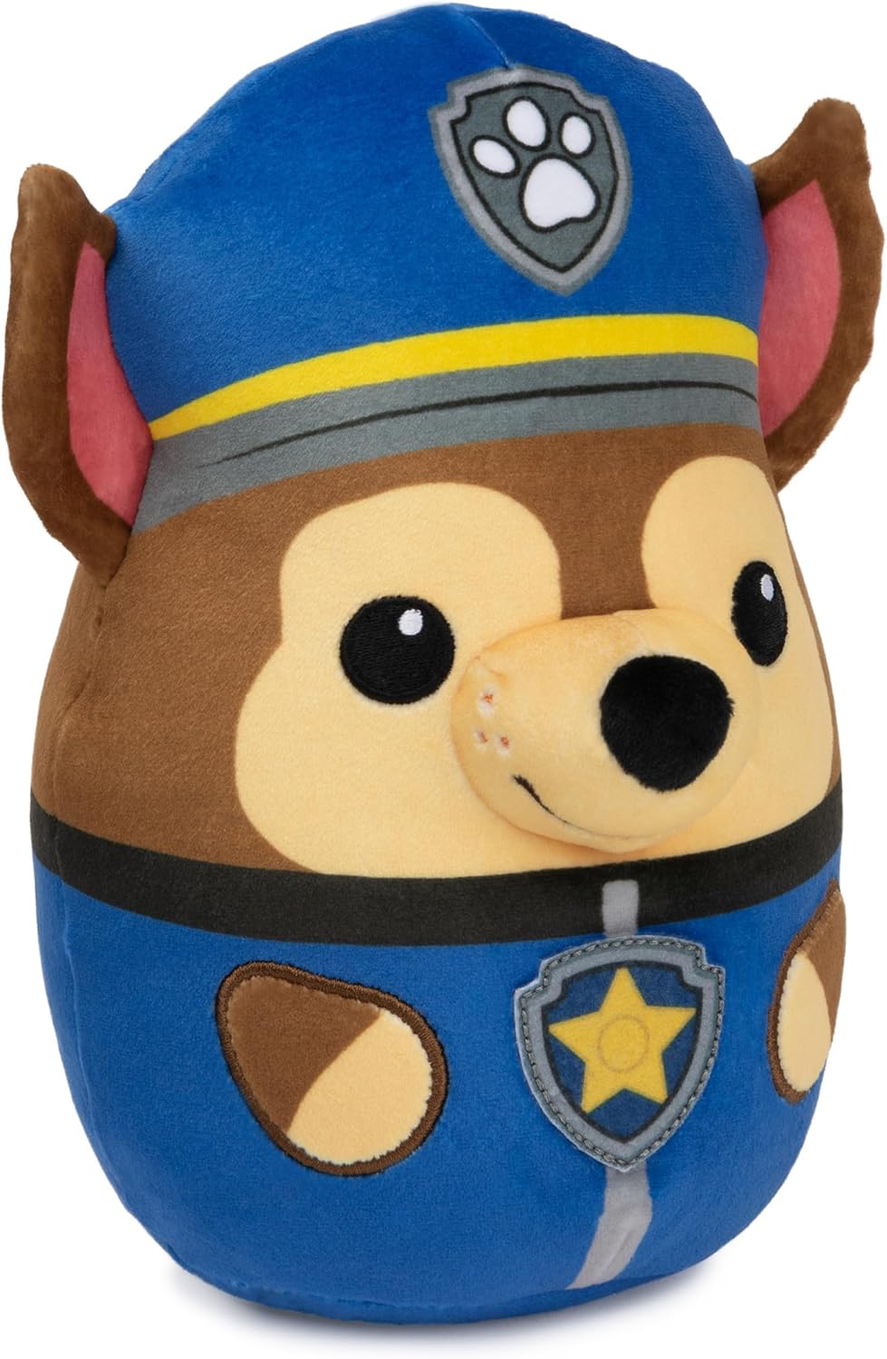 GUND PAW Patrol Chase Squish Plush, Official Toy from The Hit Cartoon, Squishy Stuffed Animal for Ag