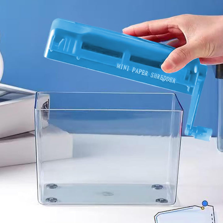 Hand Aktenvernichter | Desktop Aktenvernichter Papierschneider für Dokumente | Persönliche Schneidma