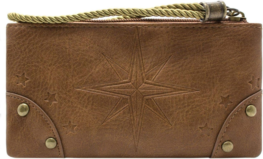 DC Wonder Woman Sterne & Streifen Kriegeranzug Emblem Portemonnaie Clutch Münzfach & Kartenhalter, R