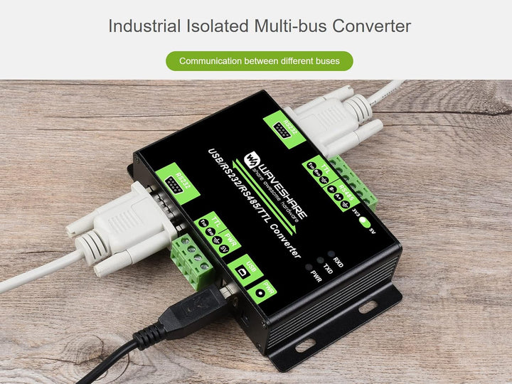 USB/RS485/RS232/TTL Konverter Industrieller Isolierter Multibus Konverter Unterstützt USB/RS232/TTL