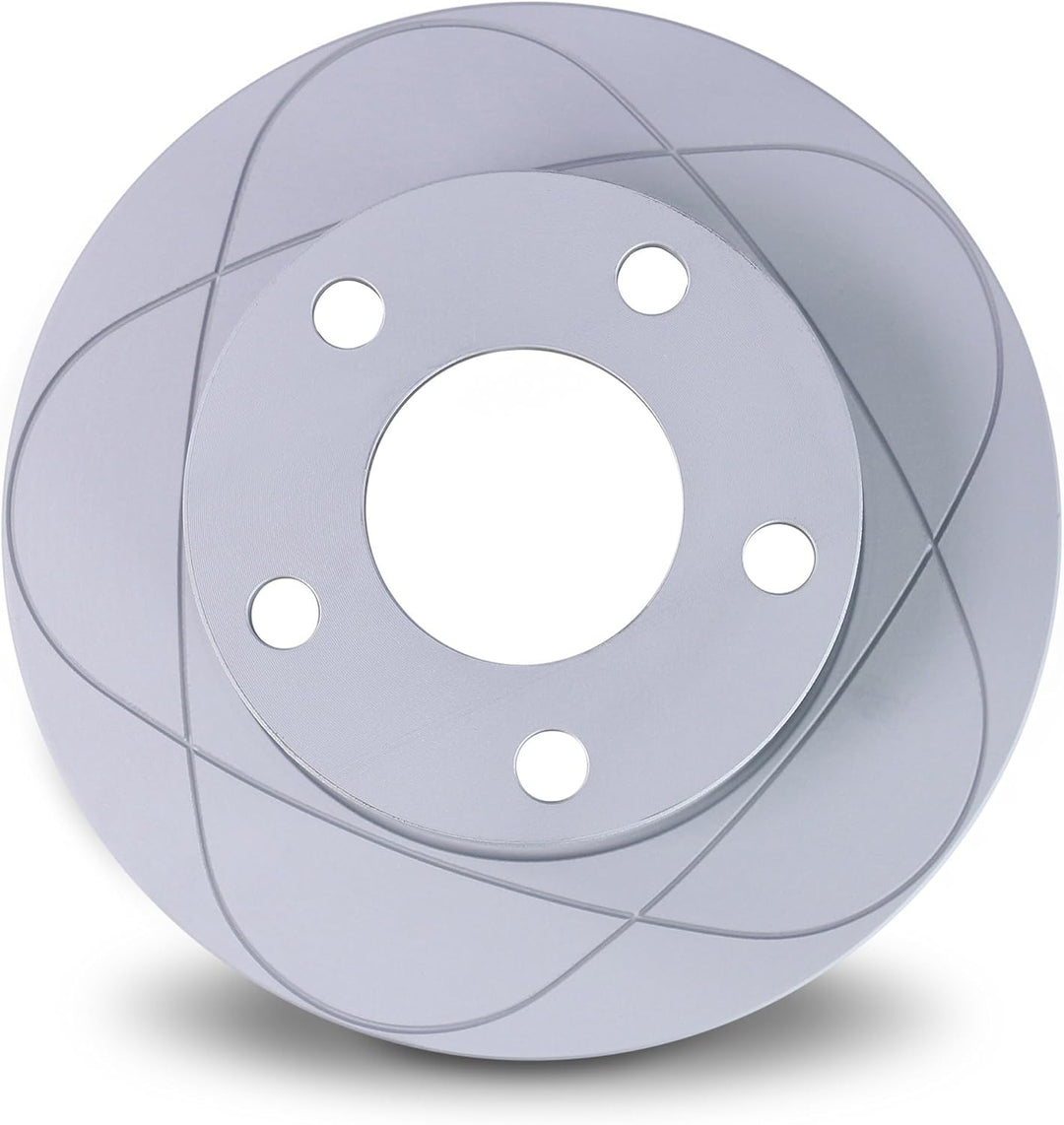 ATE Bremsenset Hinterachse inkl. Power Disc Bremsscheiben Hinten Ø 245 mm Voll und Bremsbeläge Hinte