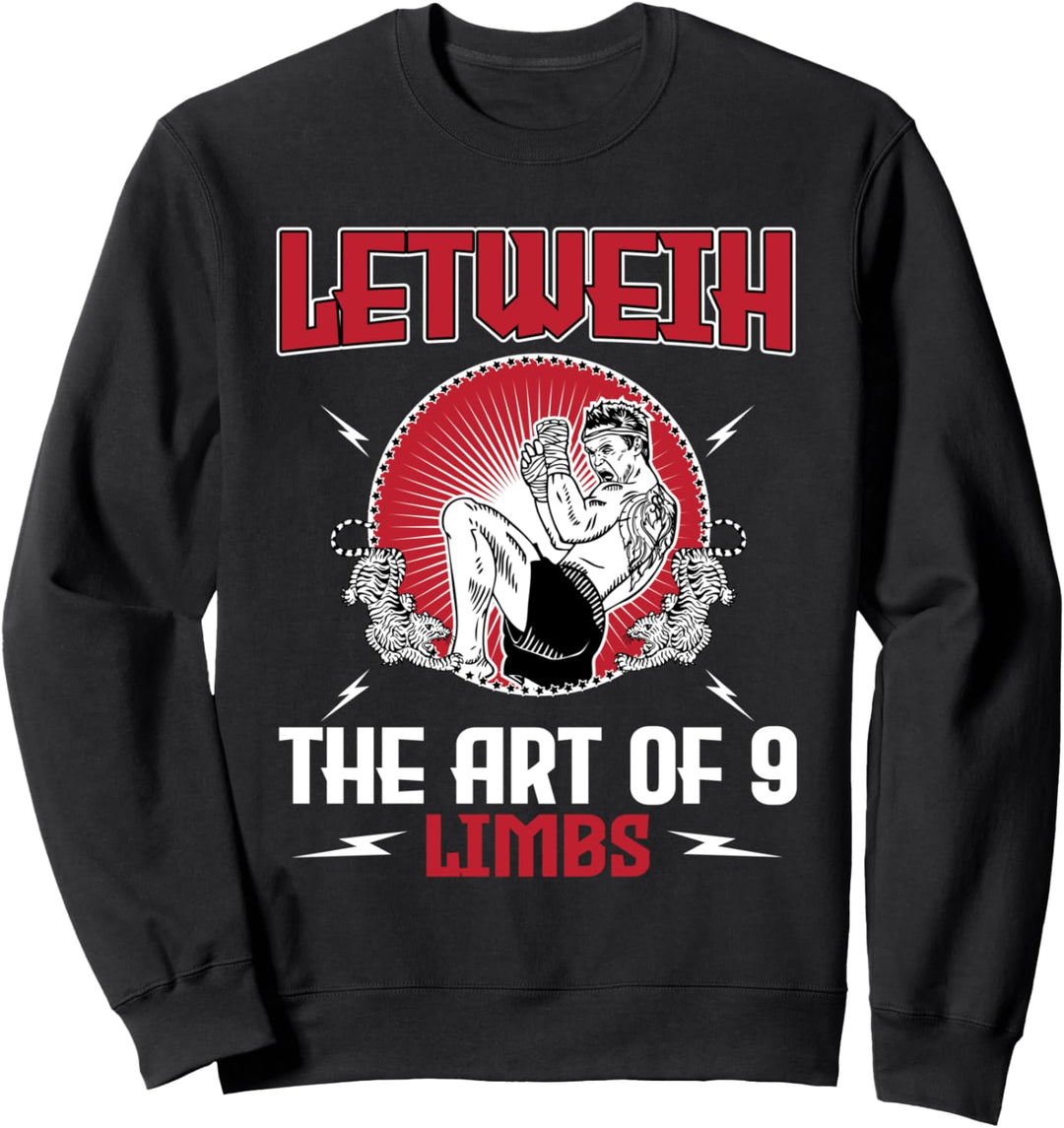 Tolles Lethwei Box-Outfit für Kickboxen und MMA Sweatshirt