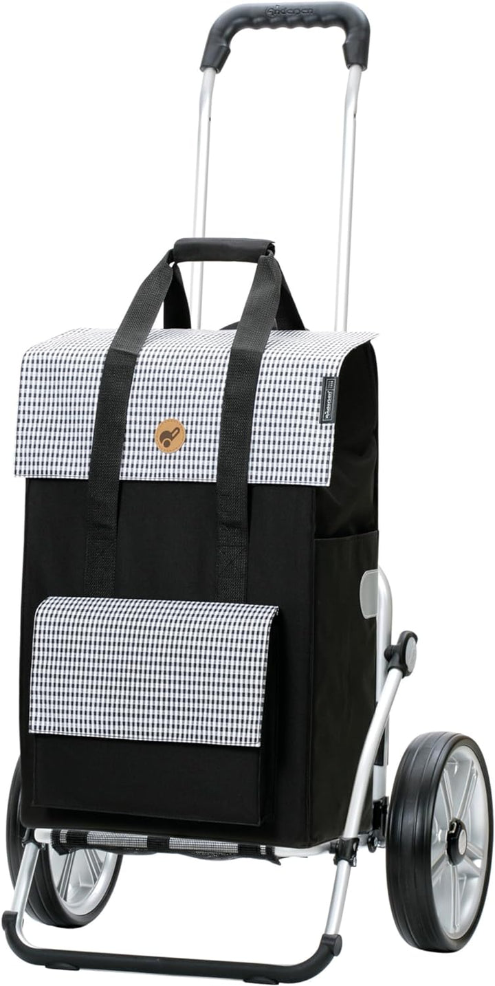 Andersen Shopper Royal mit kugelgelagertem Rad 25 cm und 54 Liter Tasche Milla
