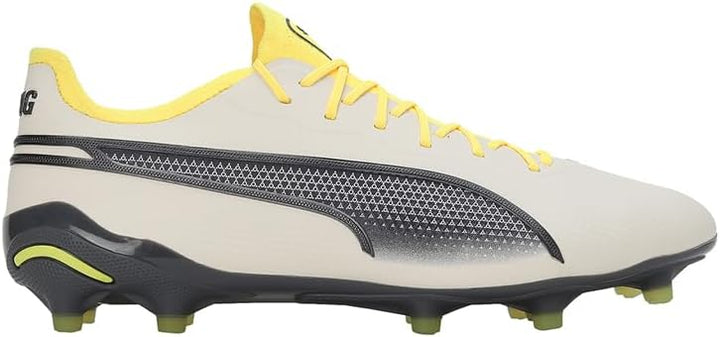 PUMA Herren Football Boots 39 EU Alpine Snow Asphalt Yellow Blaze, 39 EU Alpine Snow Asphalt Yellow
