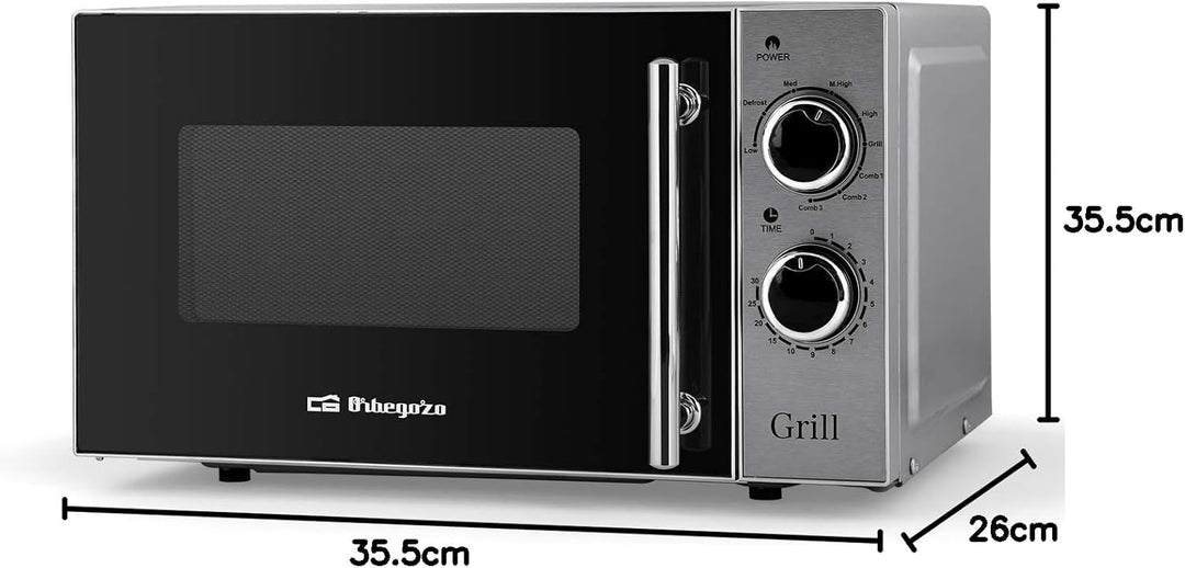 Orbegozo MIG 2550 Microondas Con Grill 20L 700W