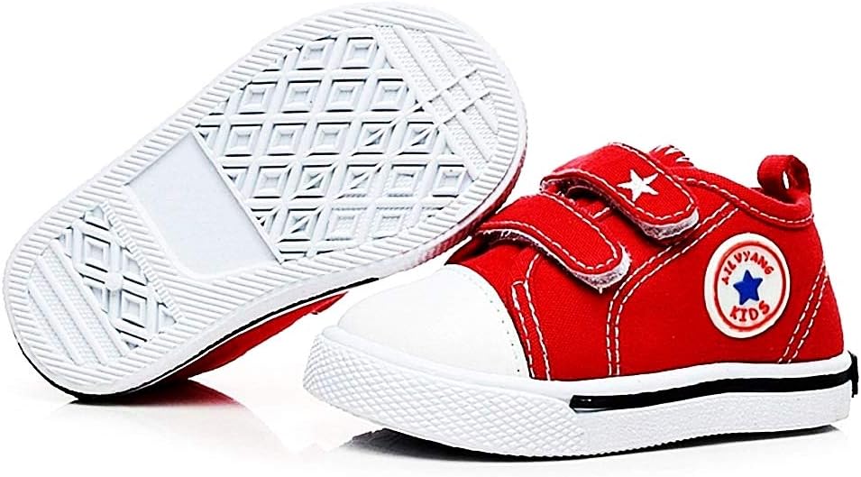 Inception Pro Infinite - Canvas Sneakers - Kinder - Klettverschluss - Grösse 15 - Weihnachts - rot -