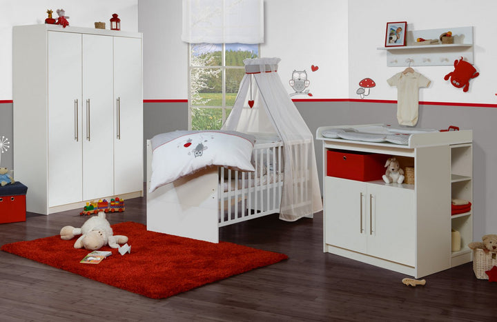 roba Wandgarderobe 'Maren', 1 Ablage, 5 Haken weiss, für Diele / Bad oder Garderobe im Kinderzimmer
