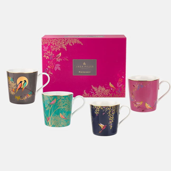 Sara Miller London Portmeirion Chelsea Tassen-Set in Geschenkbox