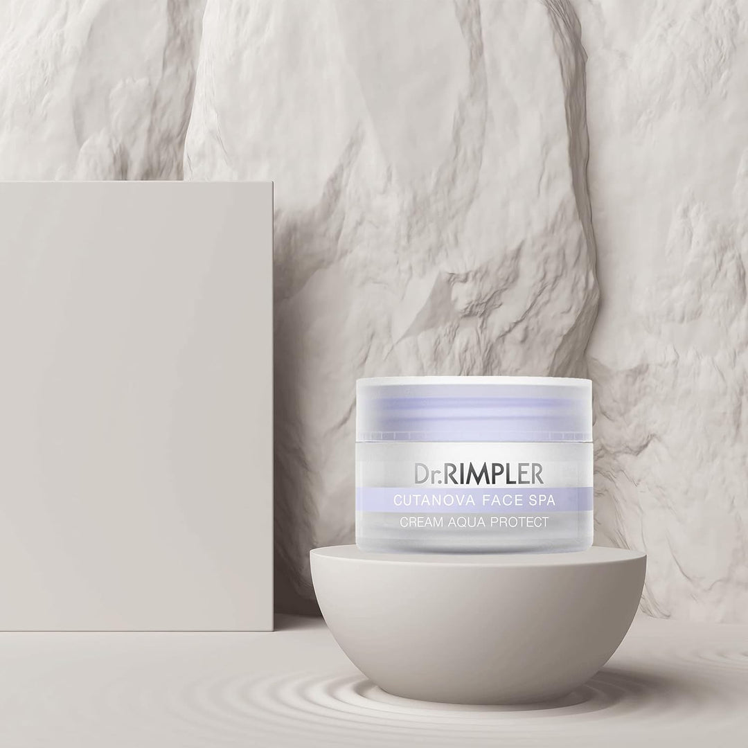Dr. Rimpler Anti-Aging Gesichtscreme mit Algenextrakt "Cutanova Face Spa - Aqua Protect" I Faltencre