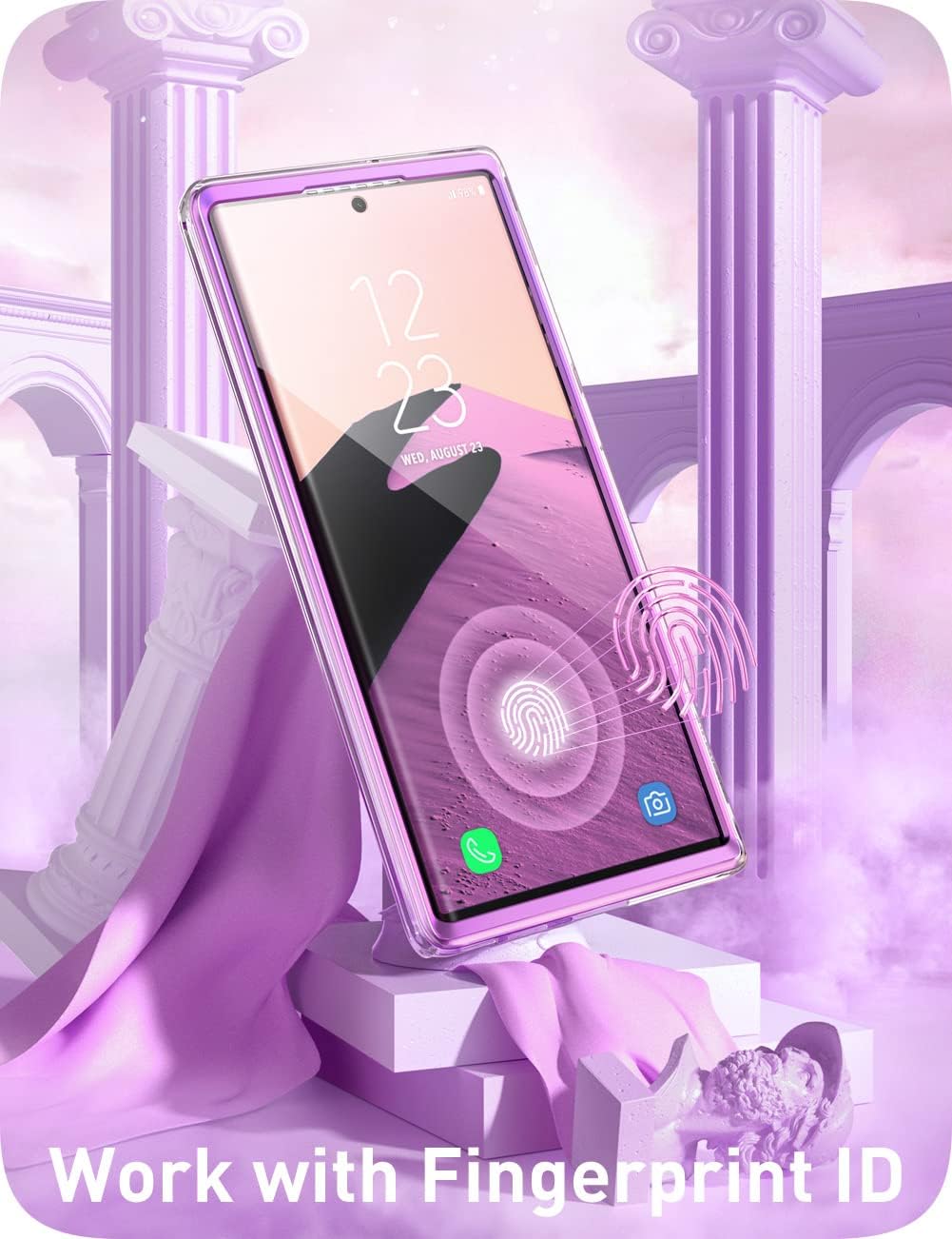 i-Blason Glitzer Hülle für Samsung Galaxy S23 Ultra 5G Handyhülle Bumper Case 360 Grad Schutzhülle G