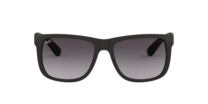 Ray-Ban unisex Justin Sonnenbrille, Rot(Rot/Blau), 51 Medium (Herstellergrösse: 51) Schwarz (Negro),