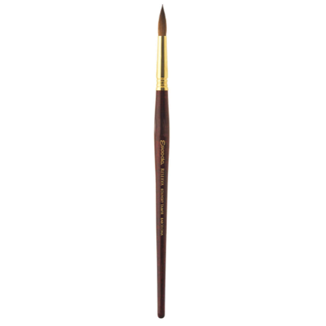 Escoda: 10 Kolinsky-Tajmyr Rotmarderhaar Rundpinsel Watercolur Serie 1212