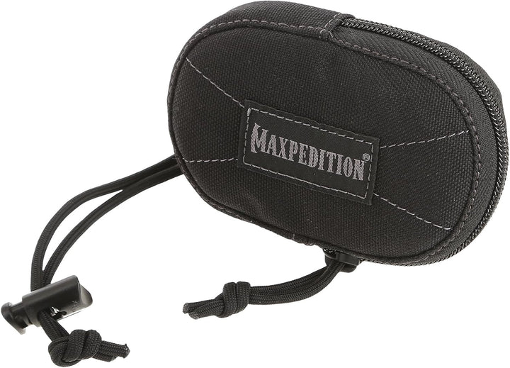 Maxpedition Münzbörse Schwarz, Schwarz