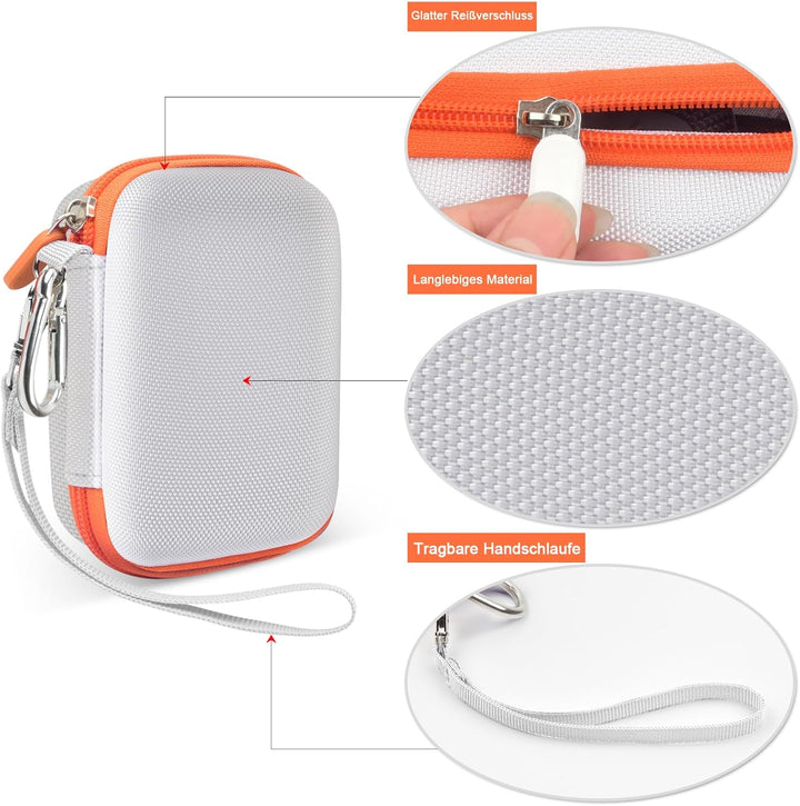 Tragetasche Kompatibel mit JBL Go 4 - tragbarer Bluetooth-Lautsprecher Box Pro Sound, Auch für Go 3/