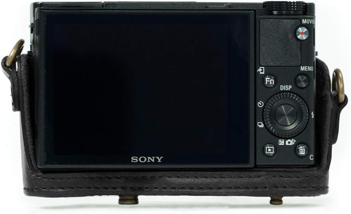 MegaGear MG588 Sony Cyber-shot DSC-RX100 VI, DSC-RX100 V, DSC-RX100 IV Ever Ready Leder Kameratasche