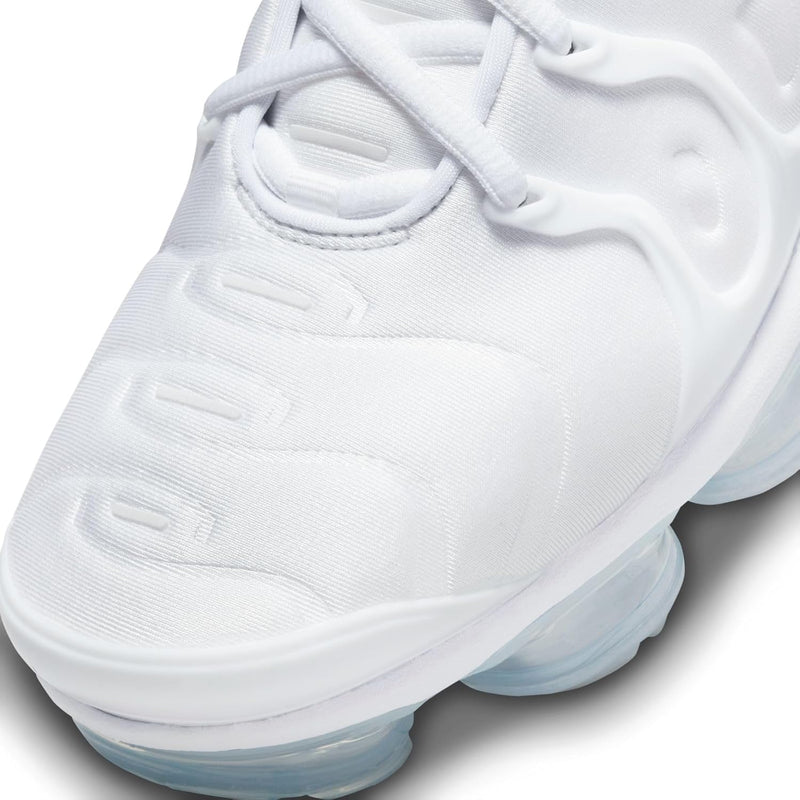 Nike Unisex Air Vapormax Plus Laufschuhe 40.5 EU Weiss White White Pure Platinum 100, 40.5 EU Weiss