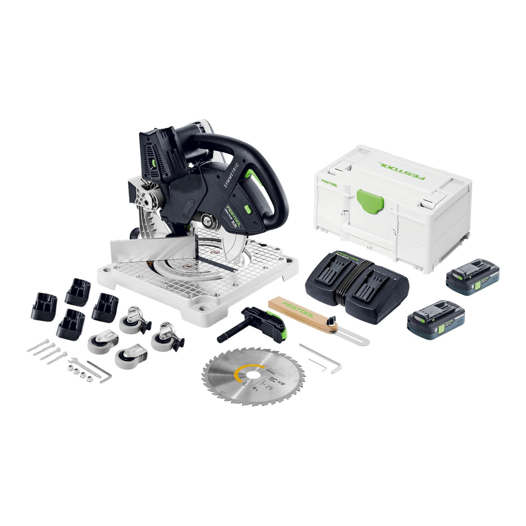 Festool Akku-Leistensäge SYMC 70 4,0 EBI-Plus SYMMETRIC 577464 (Leistensäge Werkstatt Winkelsäge) Fa
