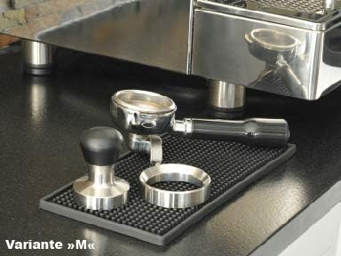 scarlet espresso | Tampermatte & Ablage »Tappetino Professionale« für Baristas, Tamping-Matte aus ro