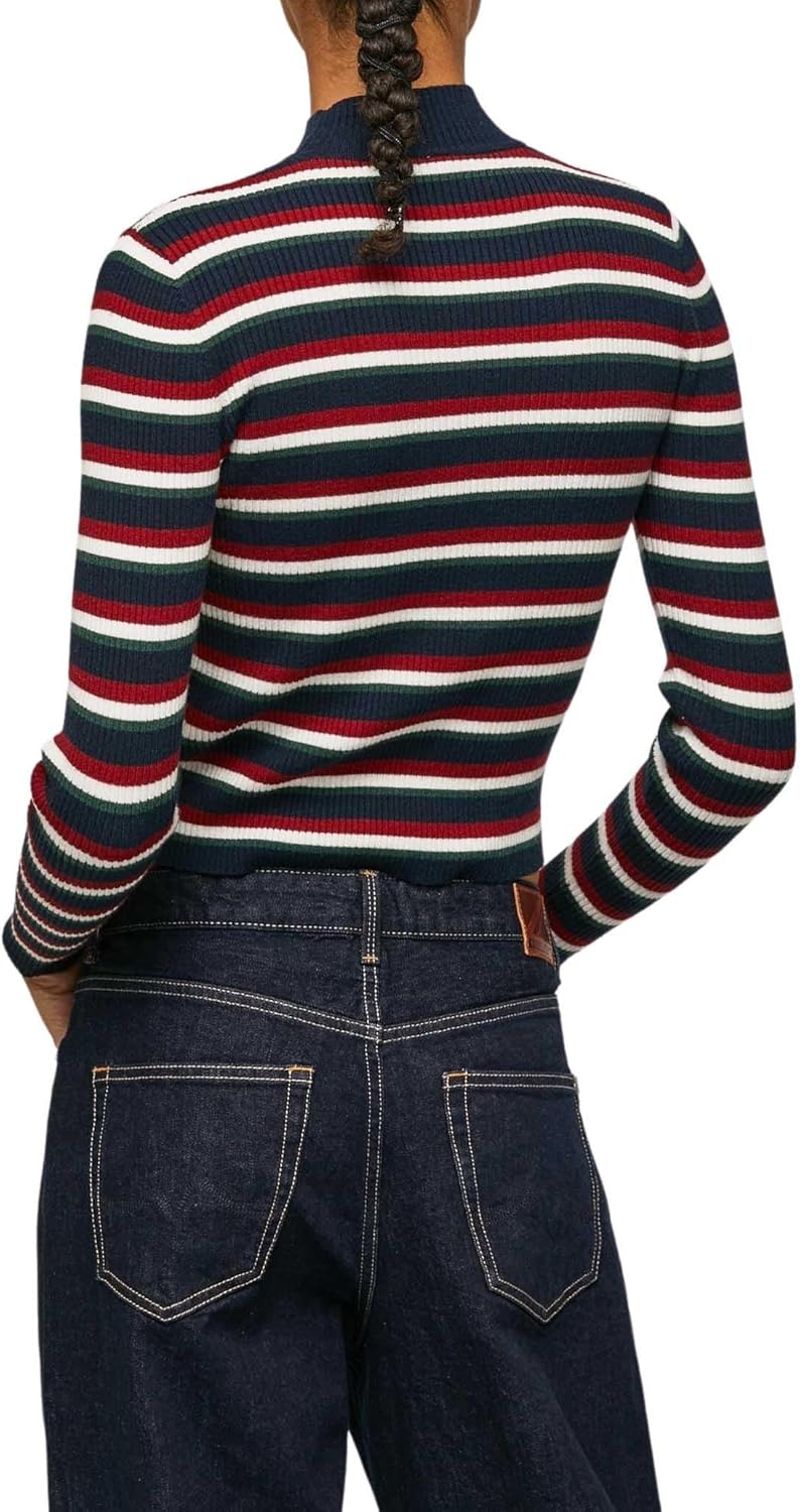 Pepe Jeans Damen Langer Ärmel Brandi M Mehrfarben (Multi), M Mehrfarben (Multi)