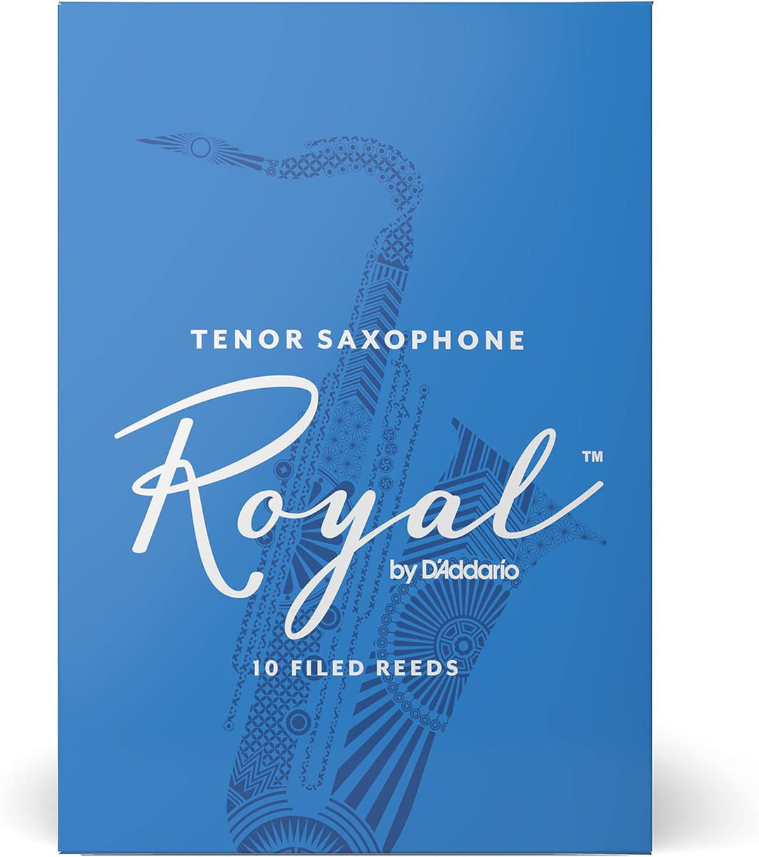 Royal Blätter für Tenorsaxophon Stärke 2.5 (10 Stück) 10-Pack Stärke 2.5, 10-Pack Stärke 2.5