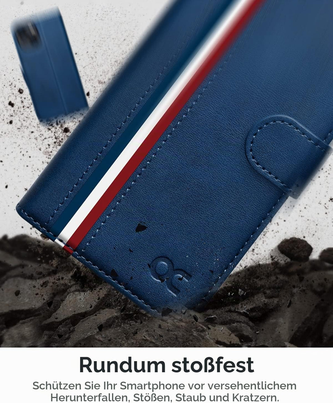 OCASE iPhone 14 Hülle Handyhülle [Premium PU Leder] [Kartenfach] [Magnetverschluss] RFID Schutzhülle