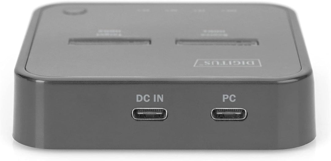 DIGITUS USB Typ-C 3.1 Duale M.2 NVMe SSD-Dockingstation - M.2-Modultyp 22110, 2280, 2260, 2242 - M/B